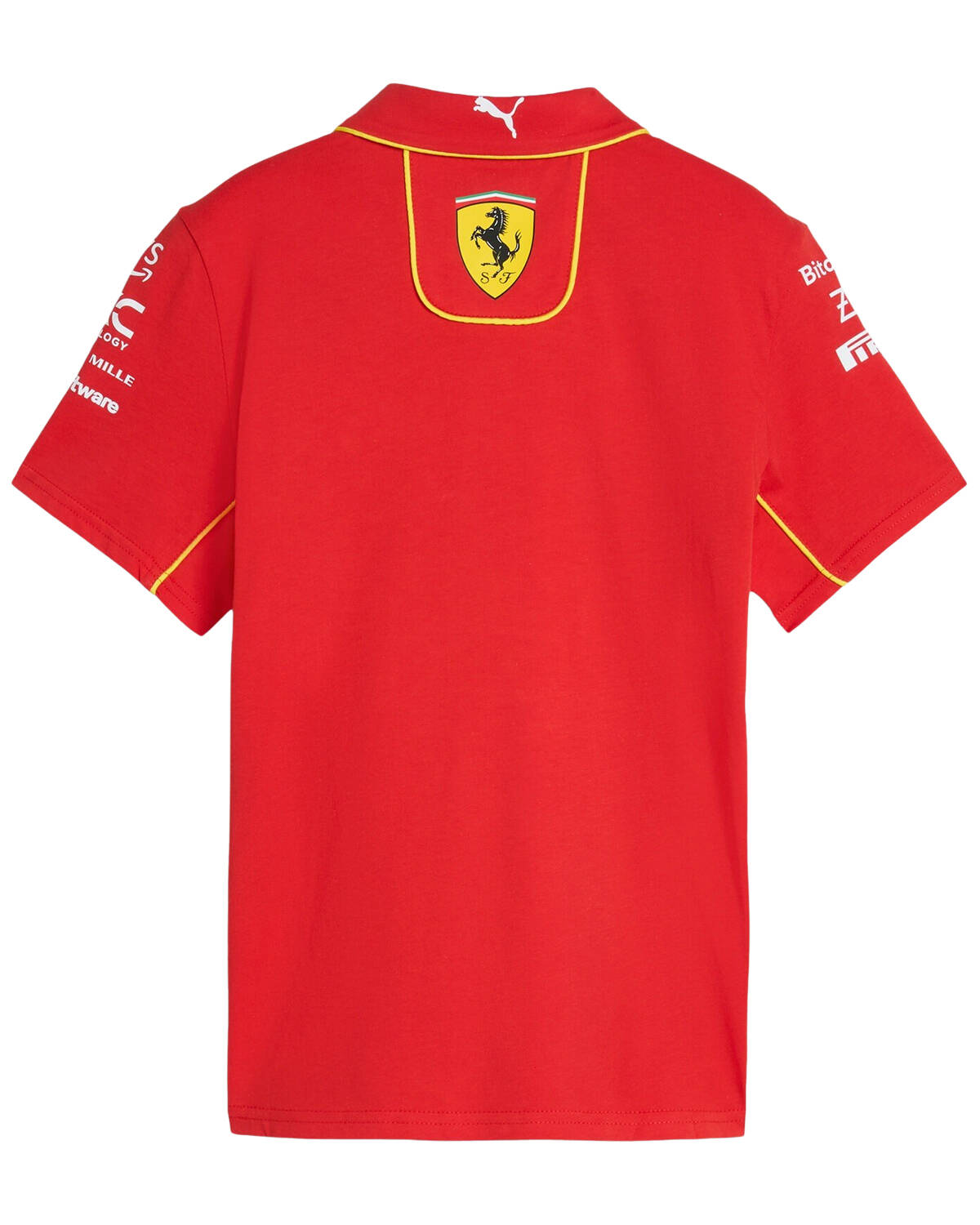 Scuderia Ferrari F1 2024 Kids Team Polo Shirt CATEGORIES \ CLOTHING