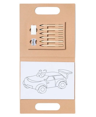 Alfa Romeo Racing ORLEN coloring book with crayons