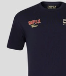 Red Bull Racing F1 Men's Sergio Perez Vintage T-Shirt - Night Sky