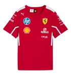 Scuderia Ferrari F1 Kids 2025 Team T-Shirt - Dark Cherry