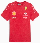 Scuderia Ferrari F1 Men's 2024 Las Vegas GP 'Desert Sun' Team Shirt