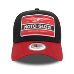 Moto Guzzi New Era Graphic Patch Trucker Cap - Black/Red