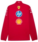 Scuderia Ferrari F1 Men's 2025 Team Softshell Jacket - Dark Cherry