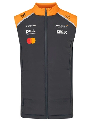 McLaren F1 Men's 2025 Team Hybrid Gilet - Phantom