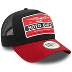 Moto Guzzi New Era Graphic Patch Trucker Cap - Black/Red