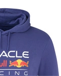 Red Bull Racing F1 Men's Large Front Logo Hoodie - Skipper Blue