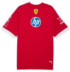 Scuderia Ferrari F1 Men's 2025 Driver's Oversized T-shirt - Dark Cherry