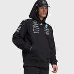 Mercedes AMG Petronas F1 adidas 2025 Men's Team Hoodie - Black