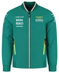 Aston Martin F1 Men's 2025 Team Bomber Jacket - Green