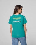 Aston Martin F1 Women's 2025 Team T-Shirt - Green