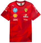 Scuderia Ferrari F1 Puma 2025 Las Vegas GP T-Shirt - Red