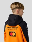 McLaren F1 2025 Kid's Team Hooded Sweat - Papaya