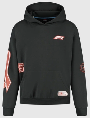 F1 Men's Legacy Graphic Hoodie - Black