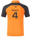 McLaren F1 Men's 2025 Lando Norris Polo Shirt - Papaya