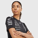 Mercedes AMG Petronas F1 adidas 2025 Women's Team Driver T-Shirt - Black
