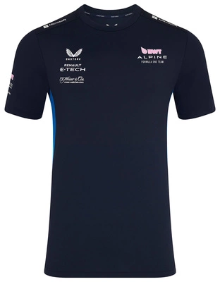 Alpine F1 Men's 2025 Team T-Shirt - Navy