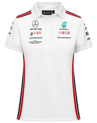 Mercedes AMG F1 2023 women's polo shirt