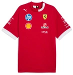 Scuderia Ferrari F1 Men's 2025 Driver's Oversized T-shirt - Dark Cherry