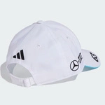 Mercedes AMG Petronas F1 adidas 2025 George Russell Driver Hat - White