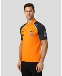 McLaren F1 Men's 2025 Lando Norris Polo Shirt - Papaya