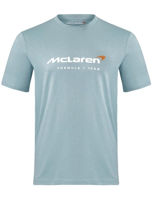 McLaren F1 Kid's Core Essentials Logo T-Shirt - Cloud Blue