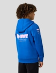 Alpine F1 Kid's 2025 Full Zip Hoodie - Blue