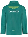Aston Martin F1 Men's 2025 Team Rain Jacket - Green