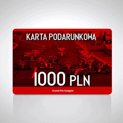 Gift card with a value of PLN 1000