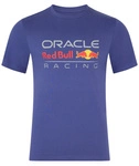 Red Bull Racing F1 Men's Large Logo T-Shirt - Skipper Blue