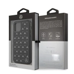 Mercedes-Benz Hard Case Silver Stars Pattern iPhone 12 / 12 Pro