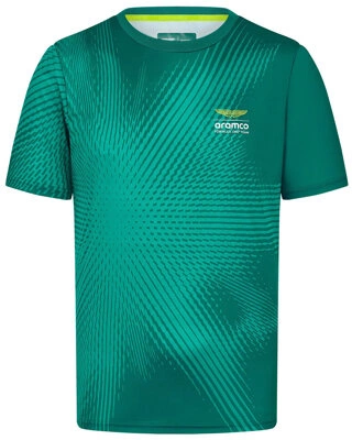 Aston Martin F1 Team Men's Burst Active T-shirt - Green