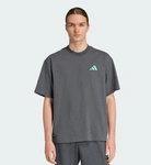 Mercedes AMG Petronas F1 adidas Men's Premium Sweat T-Shirt - Gray