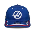 Haas F1 New Era 9Seventy 2025 Silverstone GP Team Hat - Blue