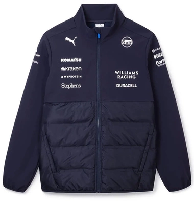 Williams Racing F1 Men's 2025 Hybrid Jacket - Navy