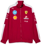 Scuderia Ferrari F1 Men's 2025 Driver's T7 Oversized Jacket - Dark Cherry