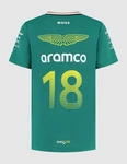 Aston Martin F1 Kids 2025 Lance Stroll T-shirt - Green