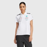 Mercedes AMG Petronas F1 adidas 2025 Women's Team Polo Shirt - White