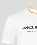 McLaren F1 Team Men's Core Essentials Logo T-Shirt - White