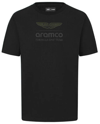 Aston Martin F1 Team Men's Logo Stealth T-shirt