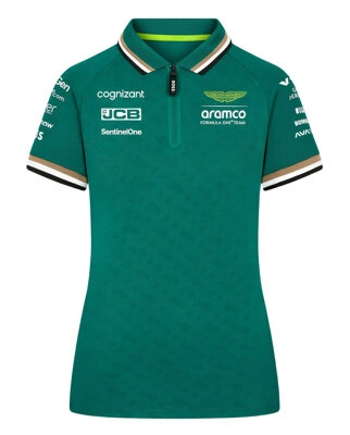 Aston Martin F1 Women's 2024 Team Polo Shirt