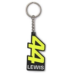 Mercedes AMG Petronas F1 Lewis Hamilton Driver Keyring