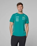 Aston Martin F1 Men's 2025 Fernando Alonso Driver T-Shirt - Green