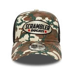 Ducati Motor New Era Logo Scrambler Trucker Hat - Multicolor