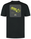 Aston Martin F1 Men's Wireframe Graphic T-Shirt - Black