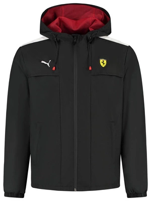 Scuderia Ferrari F1 Men's Rain Jacket - Black