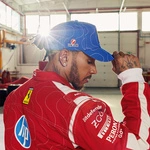Scuderia Ferrari F1 Puma 2025 Monza GP Hat - Blue