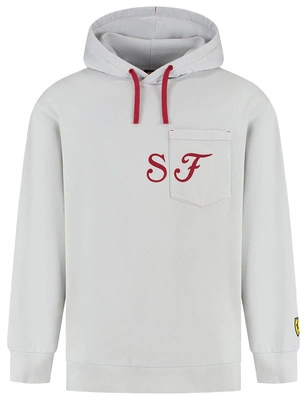 Scuderia Ferrari F1 Men's Graphic Hoodie - Grey Dawn