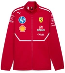 Scuderia Ferrari F1 Men's 2025 Team Softshell Jacket - Dark Cherry