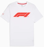 F1 Collection PUMA ESS F1 Men's Logo T-shirt - White