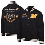 McLaren F1 Men's Ready To Drive Fleece Varsity Jacket - Black